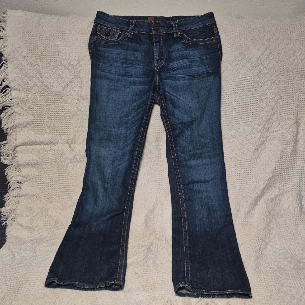 Kut from the Kloth Dark Blue Flare Jeans